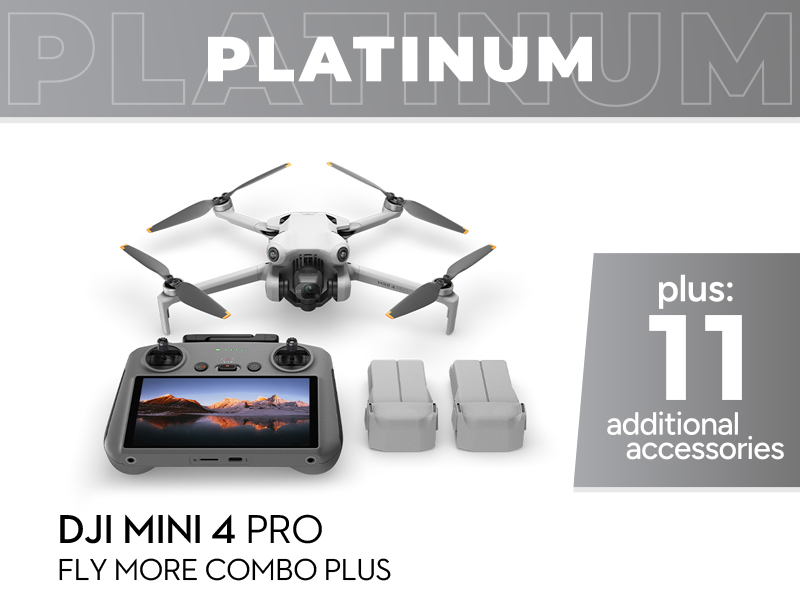 DJI Mini 4 Pro Platinum Combo Plus